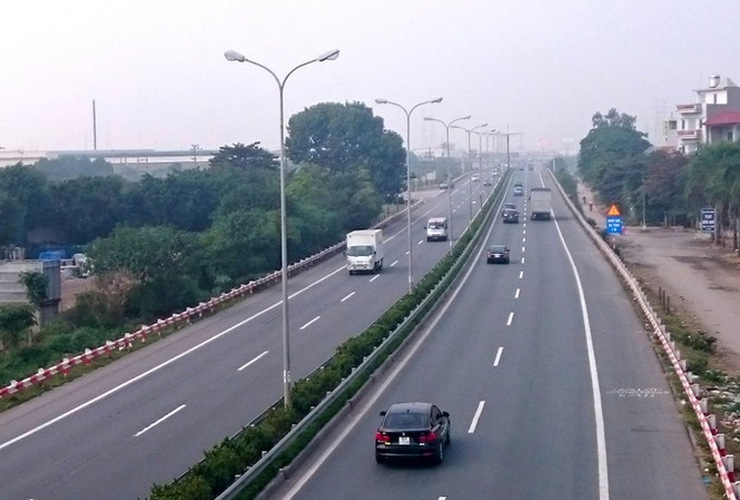 Dự án cao tốc Bắc - Nam: Lo ngại nguồn tiền, đội vốn Tuyến cao tốc Hà Nội - Ninh Bình. Ảnh: Nhật Minh.