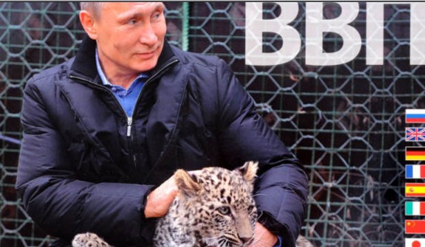 Lịch có hình ông Putin bán chạy tại Anh Lịch có in hình Putin.