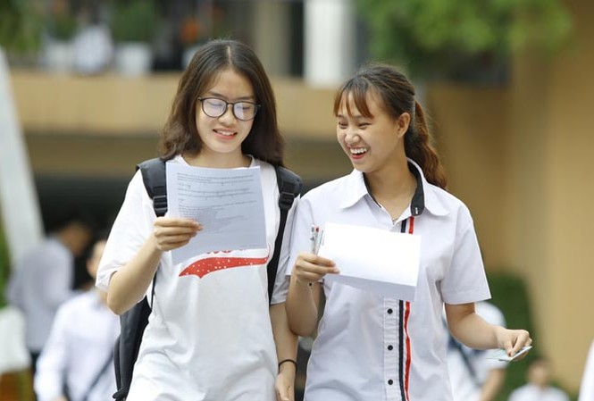 Học sinh giỏi mới được thi sư phạm? Thí sinh thi THPT quốc gia 2017. Ảnh: Như Ý.