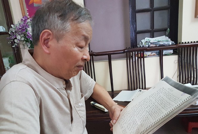 Tập nhật ký bị bỏ lửng Nhà báo Nguyễn Ngọc Báu và những trang nhật kí của Xuân Thuỷ.