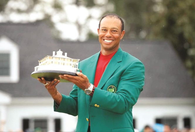 Tiger Woods trở lại đỉnh cao thế giới Tiger Woods trở lại đỉnh cao thế giới