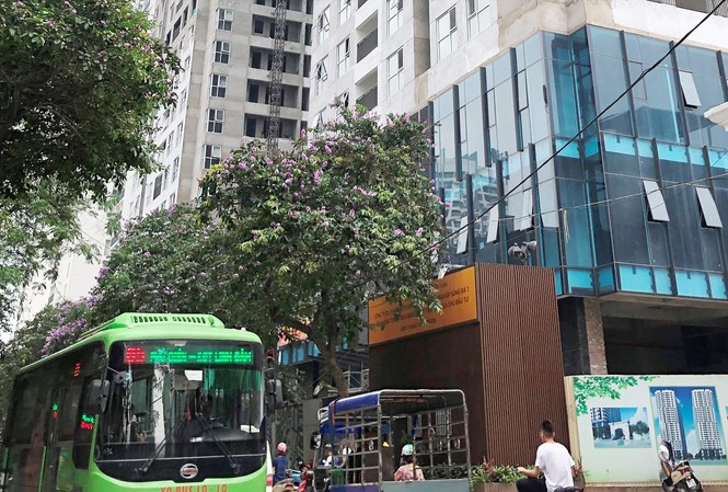 Bất cập làm bãi đỗ xe trong công viên: Tốn kém, lãng phí Bất cập làm bãi đỗ xe trong công viên: Tốn kém, lãng phí