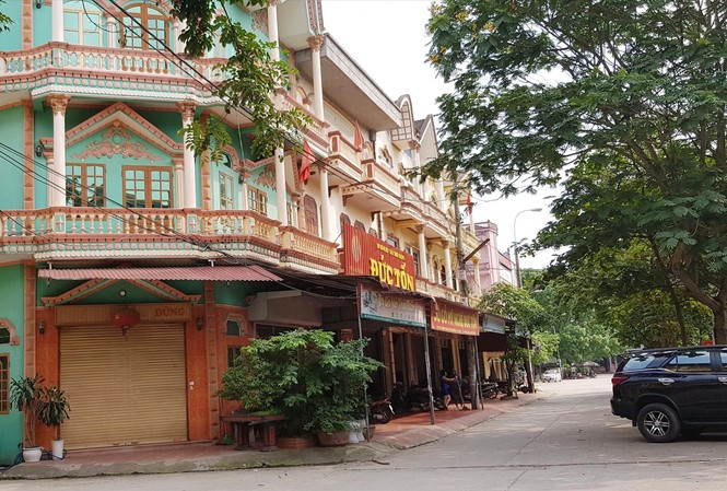 'Biến' đất làng nghề thành đất ở Nhiều ngôi nhà cao tầng tại Cụm CNSXĐGMN Đồng Quang