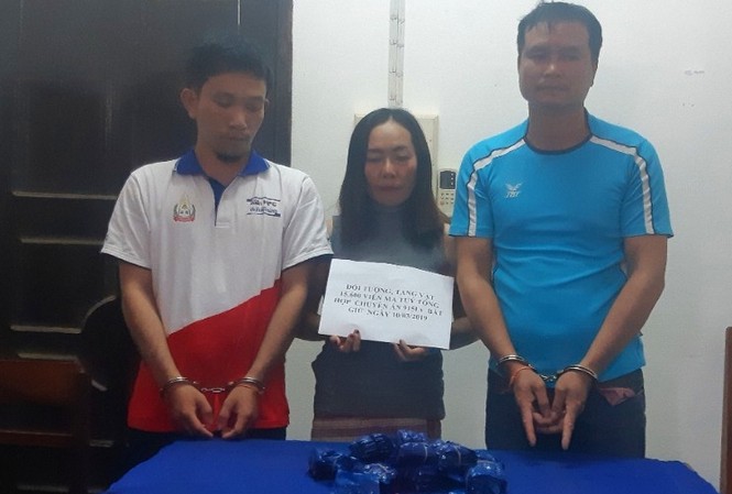 Bắt gần 16 nghìn viên ma túy trên đường từ Lào sang Việt Nam Các đối tượng và tang vật