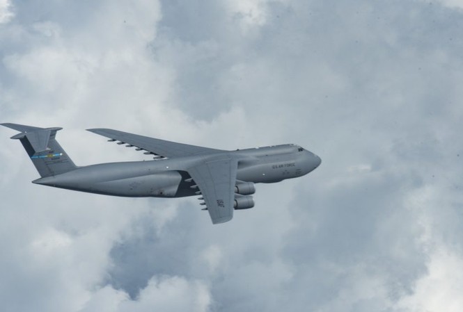 Lockheed Martin cung cấp máy bay 'khủng' cho Không quân Mỹ Máy bay vận tải C-5 của Không quân Mỹ