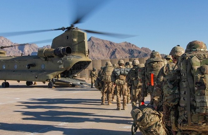 Mỹ thừa nhận Nga tích cực trong tiến trình hòa bình Afghanistan Quân đội Mỹ tham chiến tại Afghanistan, tháng 1/2019