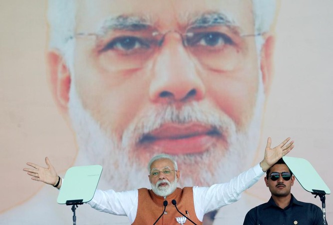 'Thương hiệu' Modi trong cuộc bầu cử ở Ấn Độ Ông Modi và đảng nắm quyền BJP đang thực hiện nhiều biện pháp truyền thông và vận động tranh cử từ truyền thống cho đến các nền tảng hiện đại