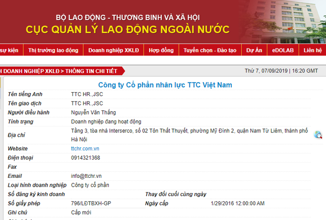 Đình chỉ 2 công ty đưa thực tập sinh sang Nhật Bản sai phép Đình chỉ 2 công ty đưa thực tập sinh sang Nhật Bản sai phép