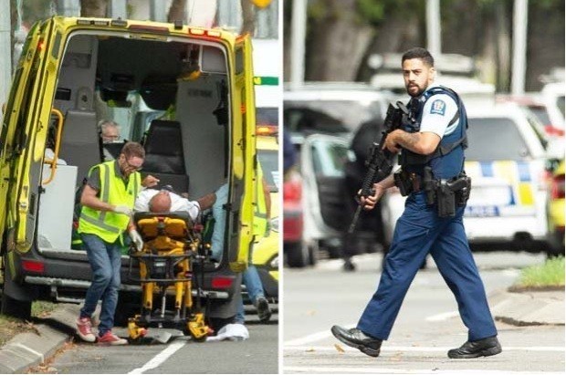 Thứ Sáu đen tối của New Zealand Cảnh sát New Zealand đã bắt giữ 4 đối tượng tình nghi. Ảnh: Getty Images