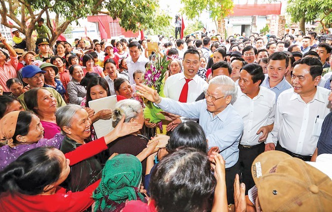 Đảng cương, Quốc pháp và lòng Dân Tổng Bí thư, Chủ tịch nước trong Ngày hội Đại đoàn kết các dân tộc