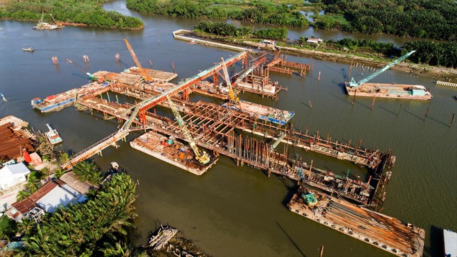 Dự án đầu tư công tại TPHCM: Vì sao không tiêu được tiền? Siêu dự án “xóa” ngập cho gần 7 triệu người “chết lâm sàng” khi sắp về đích. Ảnh: HT