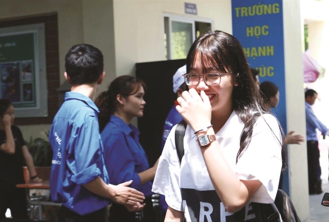 Xét tuyển sinh ĐH 2019: Hôm nay, bắt đầu lọc ảo Dù chưa lọc ảo nhưng nhiều thí sinh đã biết mình trúng tuyển ĐH 2019.Ảnh: Nghiêm Huê