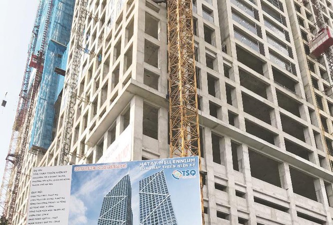Tòa Tháp Thiên Niên Kỷ Hatay Millennium Công trình đang được khẩn trương hoàn thiện