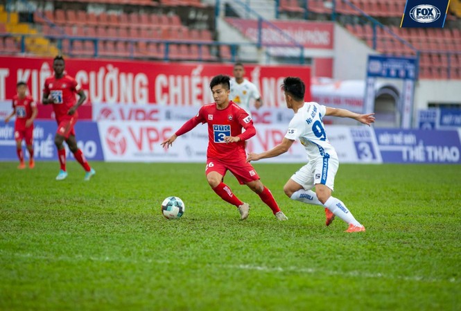 V-League nhọc nhằn mùa dịch V-League 2020 đang thi đấu không khán giả