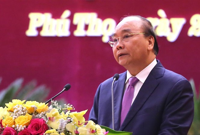 Phú Thọ cần phát triển du lịch thành kinh tế đòn bẩy Thủ tướng Chính phủ Nguyễn Xuân Phúc phát biểu tại Đại hội Ảnh: Cổng thông tin điện tử tỉnh Phú Thọ