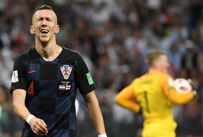 Người hùng Croatia nguy cơ lỡ trận chung kết Ivan Perisic gặp vấn đề ở đùi