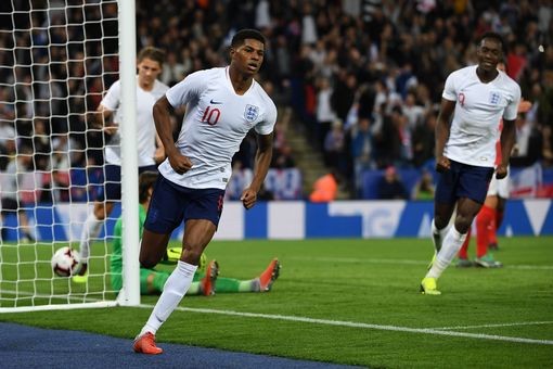 Tiền đạo M.U thi nhau 'nổ súng' ở đội tuyển quốc gia Marcus Rashford liên tục tỏa sáng ở tuyển Anh