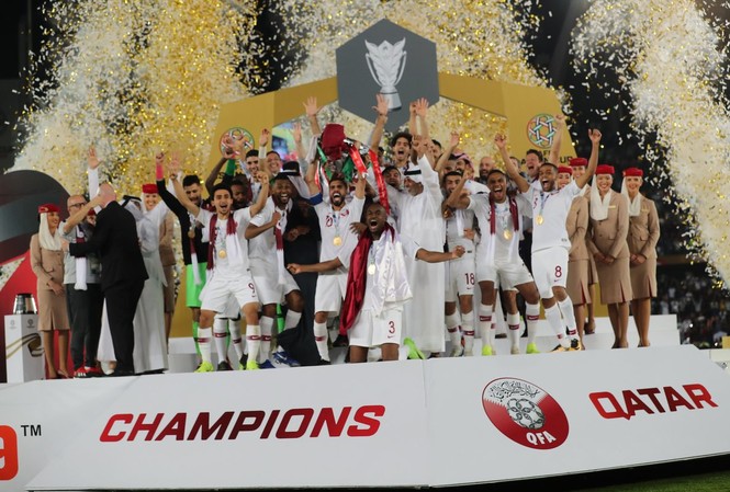 Qatar đại phá 5 kỷ lục sau chức vô địch Asian Cup 2019 Qatar lần đầu tiên vô địch Asian Cup với hàng loạt kỷ lục