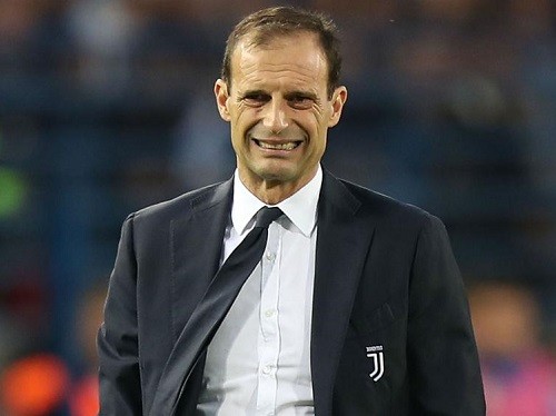 HLV Juventus bênh Ronaldo chằm chặp sau trận thua Atletico HLV Juventus Massimiliano Allegri