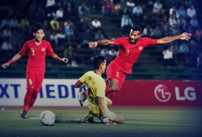 U22 Indonesia gặp U22 Việt Nam ở bán kết Đông Nam Á U22 Indonesia xuất sắc đánh bại U22 Campuchia
