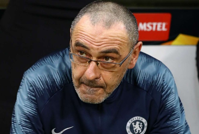 HLV Sarri tiếc hùi hụi vì sao Chelsea phung phí cơ hội HLV Maurizio Sarri