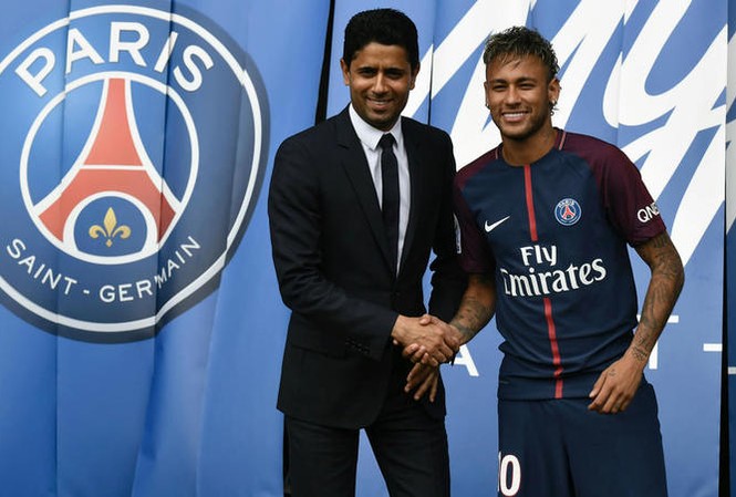 Ông chủ Paris SG bị điều tra vì cáo buộc tham nhũng Nasser Al-Khelaifi và cầu thủ đắt giá nhất thế giới Neymar
