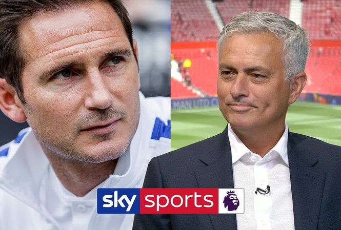 Thua thảm M.U, HLV Lampard nổi cáu với Mourinho Frank Lampard nổi cáu với Jose Mourinho