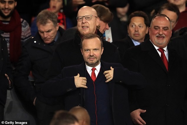 Fan M.U lên kế hoạch phản đối Ed Woodward chưa từng thấy Ed Woodward và một trong các chủ sở hữu M.U, Avram Glazer