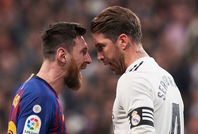 Trước ‘Siêu kinh điển’, đội trưởng Real nói điều bất ngờ về Messi Ramos rất nhiều lần đối đầu với Messi trong sự nghiệp.