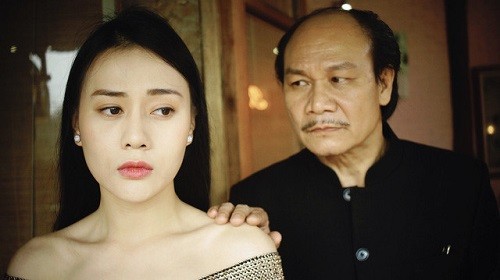 Phim 18+ 'Quỳnh Búp Bê' tung trailer kịch tính trước ngày phát lại Phương Oanh (trái) và Nguyễn Hải trong phim.