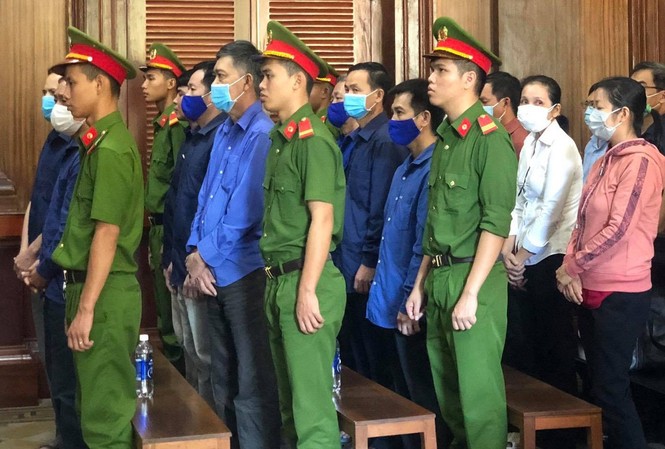 Xét xử vụ sai phạm tại Công ty Lương thực Trà Vinh: Cựu lãnh đạo kể công Ảnh: PV
