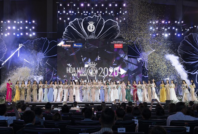 Đêm Bán kết Hoa hậu Việt Nam 2020: Mở ra thập kỷ nhan sắc đầy hứa hẹn Đêm bán kết quy mô hoành tráng nhất từ trước tới nay của Hoa hậu Việt Nam 2020 Ảnh: S.V