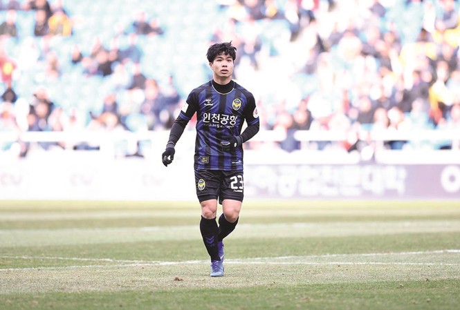 Tín hiệu vui cho Công Phượng Công Phượng trong màu áo Incheon United