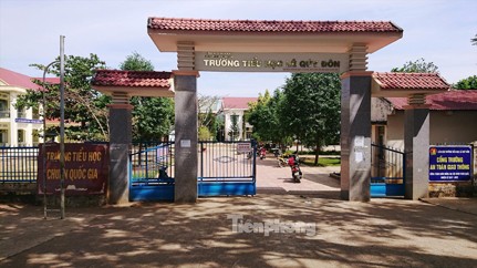 Huy động tiền cứu đói… để xây trường Trường Tiểu học Lê Quý Đôn