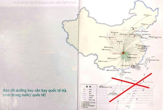 Chấn chỉnh việc in bản đồ du lịch 'đường lưỡi bò' phi pháp bản đồ du lịch “đường lưỡi bò” phi pháp