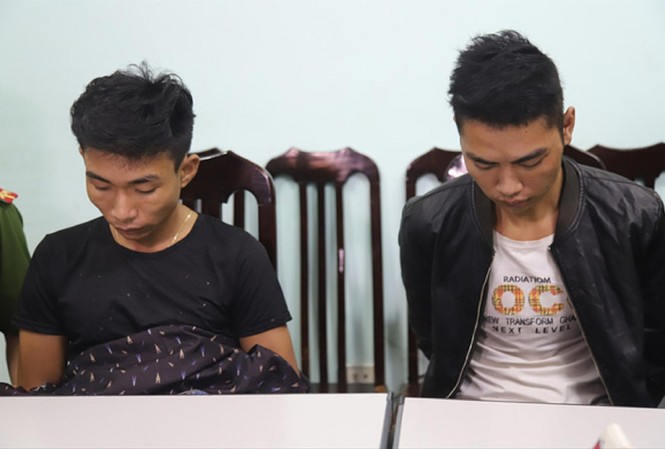 2 kẻ sát hại nam sinh chạy Grab đối diện mức án nào? Từ trái qua, các đối tượng Giáp và Trường