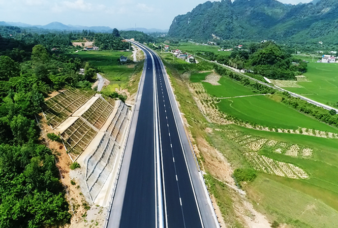 Miễn phí sử dụng cao tốc Bắc Giang - Lạng Sơn dịp Tết Nguyên đán Cao tốc Bắc Giang - Lạng Sơn (Ảnh: Báo Đầu tư)