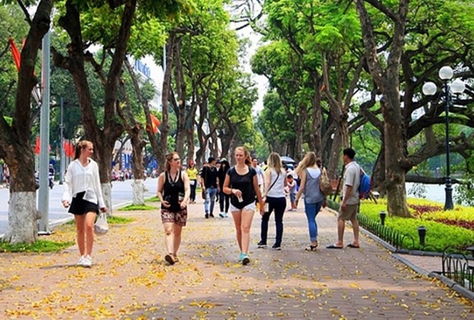 Khách du lịch đến Hà Nội bất ngờ tăng trở lại Khách du lịch đến Hà Nội bất ngờ tăng trở lại