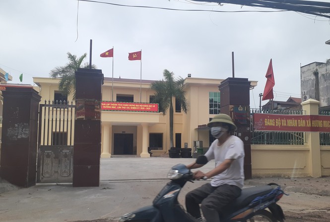 Kháng cáo bản án vụ “quan xã ký bừa, dân lãnh đủ” Trụ sở UBND xã Hương Mạc ( Từ Sơn, Bắc Ninh), nơi mà phó chủ tịch xã xác nhận sự việc không có thật Ảnh: CTV