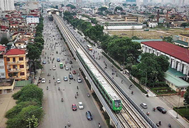 Trách nhiệm mơ hồ, dân chịu thiệt Đường sắt đô thị Hà Nội đội vốn chậm tiến độ kéo dài. Ảnh: Trọng Đảng
