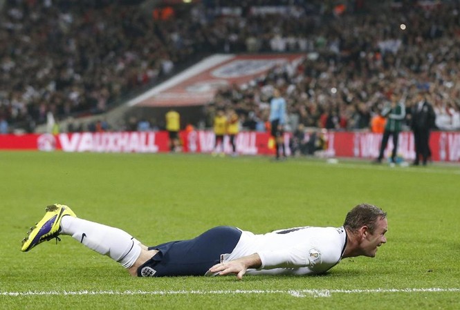 Hình ảnh 90 phút căng như dây đàn tại Wembley Hình ảnh 90 phút căng như dây đàn tại Wembley