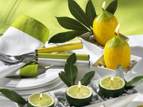 Không gian ngọt ngào, lung linh với nến Không gian ngọt ngào, lung linh với nến