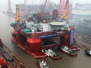 Giàn khoan Trung Quốc sắp hoạt động ở Biển Đông Giàn khoan Trung Quốc sắp hoạt động ở Biển Đông
