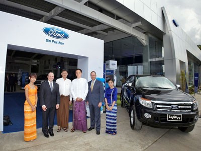 Ford mở đại lý đầu tiên tại Myanmar Ford mở đại lý đầu tiên tại Myanmar