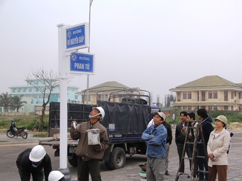 Đà Nẵng chính thức có đường Võ Nguyên Giáp Đà Nẵng chính thức có đường Võ Nguyên Giáp