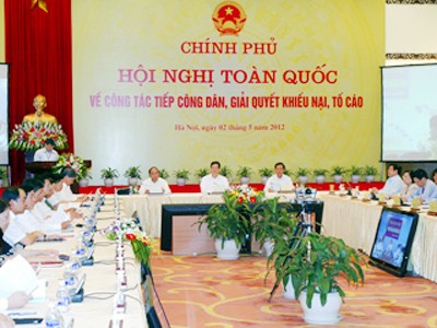 '528 vụ khiếu kiện tồn đọng là mầm mống gây mất ổn định' '528 vụ khiếu kiện tồn đọng là mầm mống gây mất ổn định'