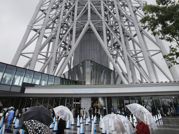 Tokyo khai trương tòa tháp cao nhất thế giới Tokyo khai trương tòa tháp cao nhất thế giới