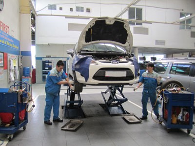 Ford nâng cao dịch vụ sửa chữa thân vỏ Ford nâng cao dịch vụ sửa chữa thân vỏ