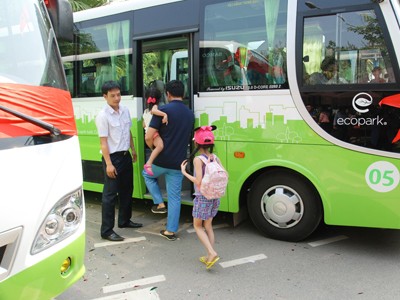 Ecopark đầu tư 15 tỷ cho hệ thống xe bus Ecopark đầu tư 15 tỷ cho hệ thống xe bus