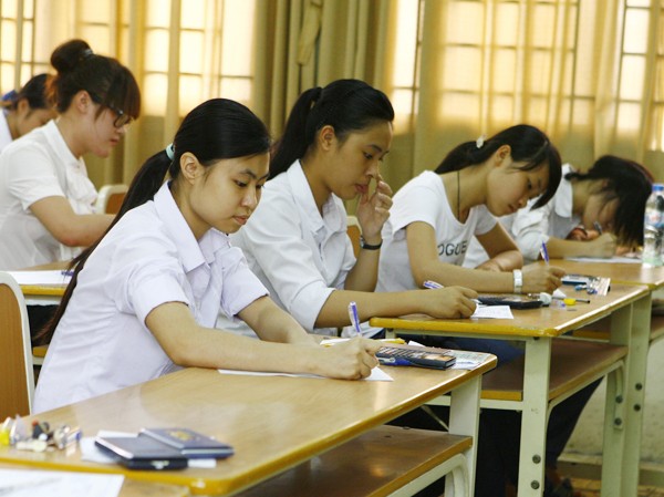 Mọi tiêu cực sẽ bị phát giác Cơ quan an ninh cảnh báo, các thí sinh hãy làm bài bằng chính thực lực của mình Ảnh minh họa: Hồng Vĩnh